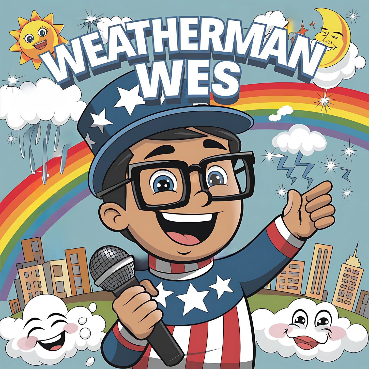 Weatherman Wes - Have a Happy Fun Day on Purpose